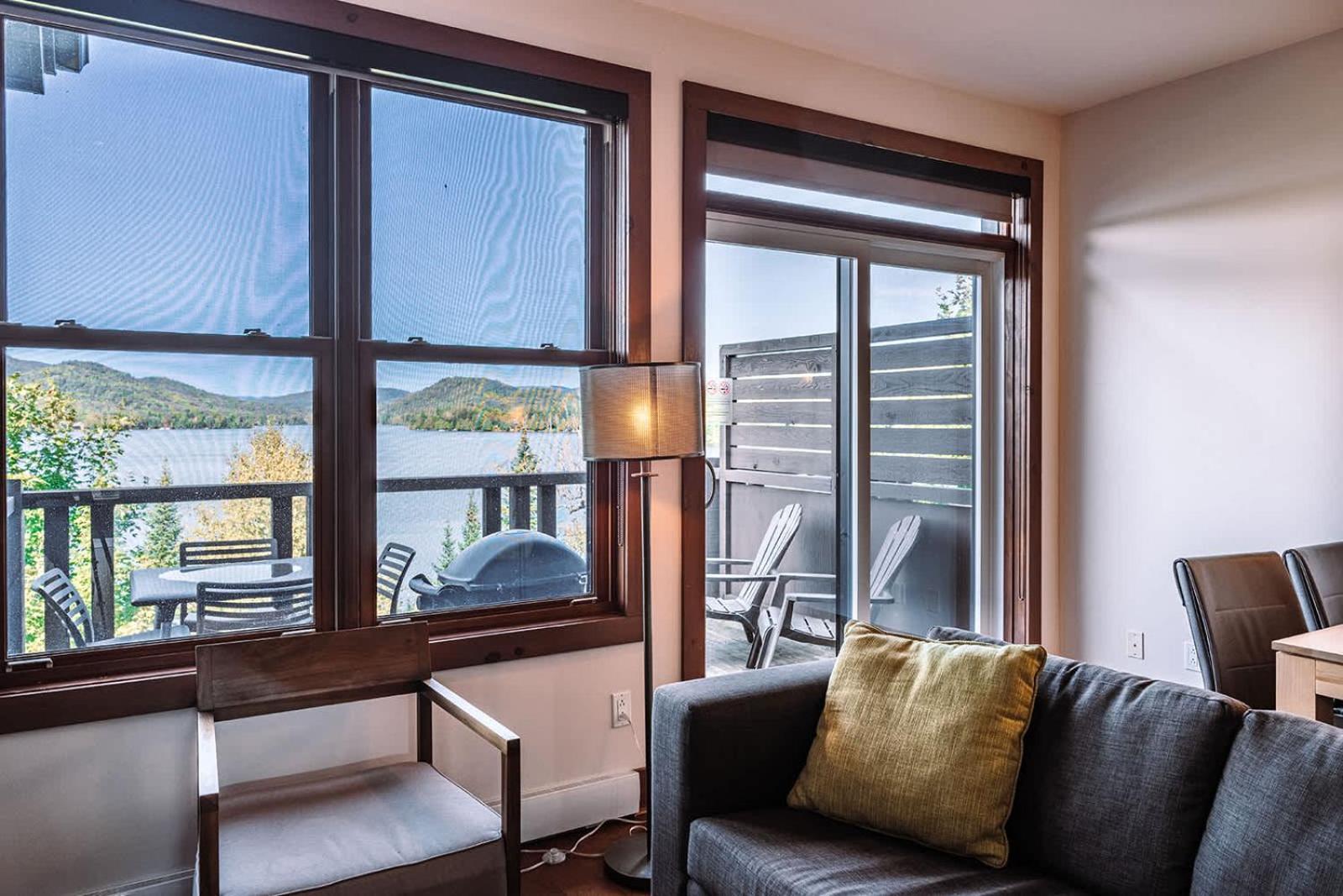 Lakefront Mountain View - Resort Loft Lac-Superieur Exteriör bild