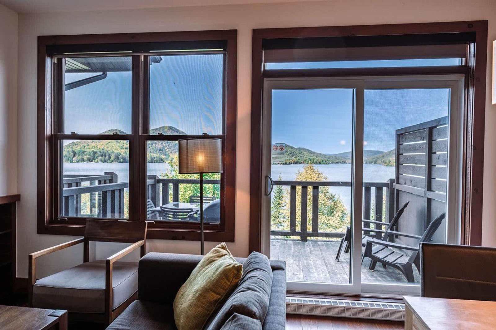 Lakefront Mountain View - Resort Loft Lac-Superieur Exteriör bild