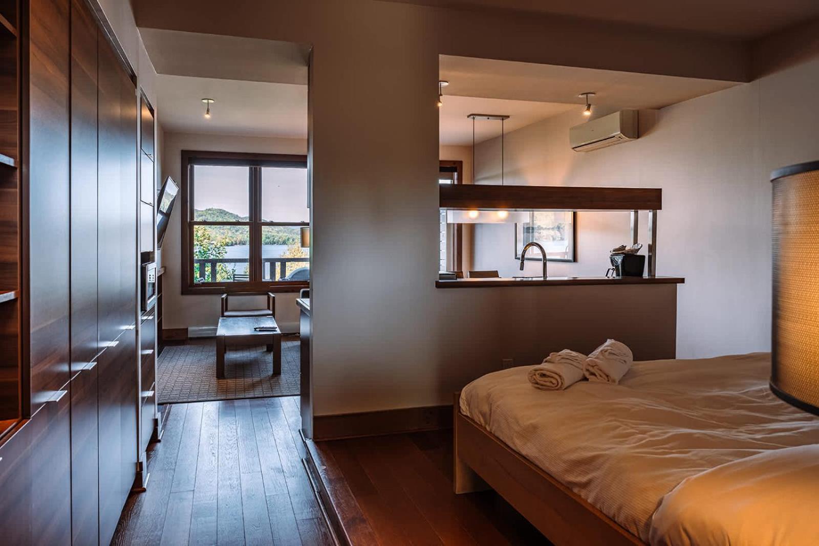 Lakefront Mountain View - Resort Loft Lac-Superieur Exteriör bild
