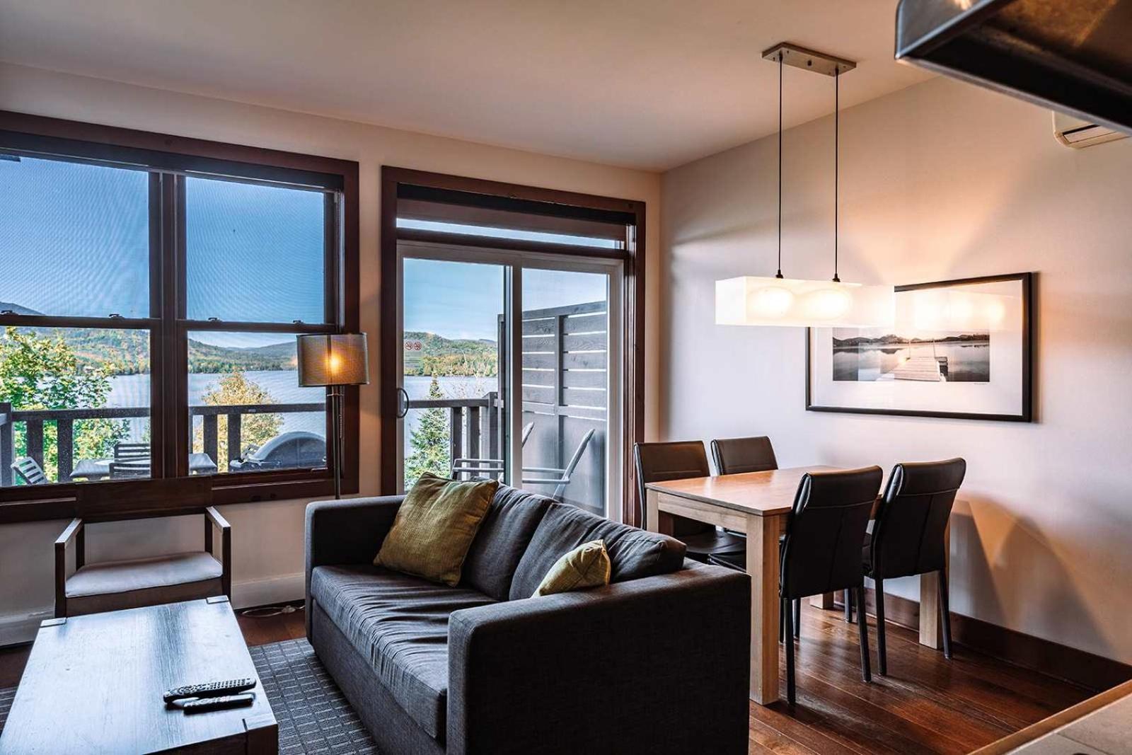 Lakefront Mountain View - Resort Loft Lac-Superieur Exteriör bild