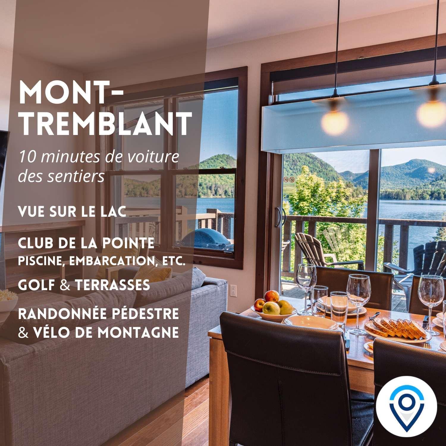 Lakefront Mountain View - Resort Loft Lac-Superieur Exteriör bild